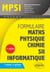 Formulaire : Mathématiques - Physique-Chimie - SII - Informatique - MPSI