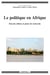 Politique en Afrique (Le). Etat des débats et pistes de recherche