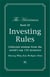 The Harriman Book Of Investing Rules - Collected wisdom from the world's top 150 investors