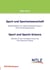 Sport und Sportwissenschaft - Sport and Sports Science
