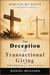 The Deception of Transactional Giving - Rebuild My House Companion Series, #1