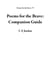 Poems for the Brave: Companion Guide - Poems for the Brave, #7