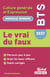 Le vrai du faux : Culture générale et Expression - BTS 2027