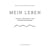 Mein Leben - Schritt für Schritt zur eigenen Biographie