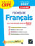 Hatier CRPE - Fiches de Français - Epreuve écrite d'admissibilité - 2027 - L3 et M2