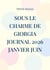 Sous le charme de Giorgia Journal 2026 janvier juin