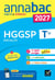 Annales du bac 2027 - Annabac HGGSP Tle générale (spécialité) - sujets corrigés & méthodes de l'épreuve d'HGGSP