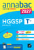 Annales du bac 2027 - Annabac HGGSP Tle générale (spécialité) - sujets corrigés & méthodes de l'épreuve d'HGGSP