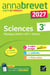 Annales du brevet 2027 - Annabrevet Sciences (Physique-chimie, SVT, Technologie) 3e - sujets corrigés & méthodes pour réussir son brevet