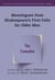 Monologues from Shakespeare’s First Folio for Older Men - The Comedies