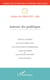 Autour du politique