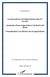 Le dialogue intercongolais (n° 63-64) - Anatomie d'une négociation à la lisère du chaos - Contribution à la théorie de la négociation