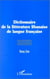 DICTIONNAIRE DE LA LITTÉRATURE LIBANAISE DE LANGUE FRANÇAISE