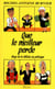 Que le meilleur perde - éloge de la défaite en politique
