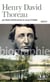 Henry David Thoreau