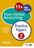 11+ Non-Verbal Reasoning Practice Papers  2 - For 11+, pre-test and independent school exams including CEM, GL and ISEB