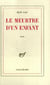 Le Meurtre d'un enfant