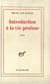 Introduction à la vie profane