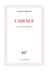 Cadence. Essai autobiographique