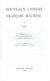Nouveaux cahiers François Mauriac n°01