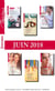 12 romans Passions (n° 725 à 730 - Juin 2018)