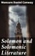 Solomon and Solomonic Literature