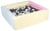 Piscine à balles carrée avec 300 balles – rose, bleu, jaune (pastel)/noir,blanc,gris - Velinda