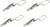 Outillage Maquette Pinces crocodiles - Tamiya 74528 -