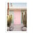Affiche 50x70 cm - Palm Springs Pink door - Philippe Hugonnard