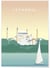 Affiche Istanbul | A3 : 29,7x42cm