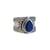 Bague Lapis Lazuli Argent 925 Large T52 - Omsaé