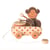 Paulo a tirer en bois avec tambour - Egmont Toys - Orange