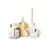 Set de Ménage imitation en bois