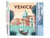 Peinture par Numéro Figured'Art - Affiche Vintage Venise - Kit de Loisir Créatif DIY Numéro d'Art Complet - 40x50cm sans châssis en bois