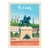 Affiche 50x70 cm - Lyon Place Bellecour - Olahoop Travel Posters