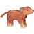 Figurine veau Highland cattle - Holztiger