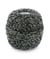 Fil à tricoter brillant GLITTER - Grundl 8213 Noir