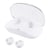 Ecouteurs Bluetooth Sans Fil Confortables Autonomie Longue Portée Rapide Blanc YONIS