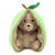 Peluche Flipetz Chien Pomme - Les Déglingos