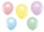 10 BALLONS PASTEL ASSORTIS 30 CM