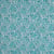 Tissu Coton imprimé fleuri bleu Bloss sur fond Blanc cassé - Au mètre