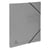 Classeur 2 anneaux 15mm carte lustrée imprimée - A4 - Gris - x 10 - Exacompta