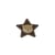 Ecusson thermocollant animaux stars ours 4cm x 4cm