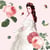 Lot de 4 serviettes en papier découpage collage 33 cm SISI FL 407