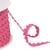 Bobine 25m élastique à pompons rose framboise 13mm
