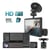 Dashcam Vidéo Full HD 1080p, 2x Caméras Avant et Arrière Caméra de Recul