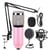 Microphone Rose Haute Qualité Pour Studio Enregistrement Et Podcasting Rose YONIS
