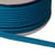 Double cordon 9mm bleu turquoise au mètre