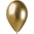 6 Ballons Or Chromé Ø33cm