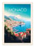 Affiche 50 x 70 cm -  Monaco - Studio Inception